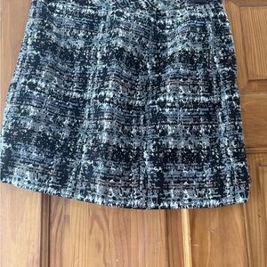 Elegant Black and Gray Women's Skirt